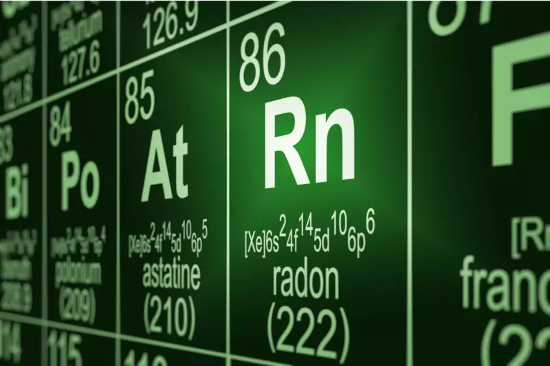 Radon Periodic table symbol