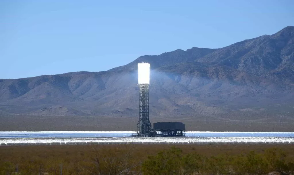  Ivanpah Solar Power Facility is a concentrated solar thermal plant in the Mojave Desert