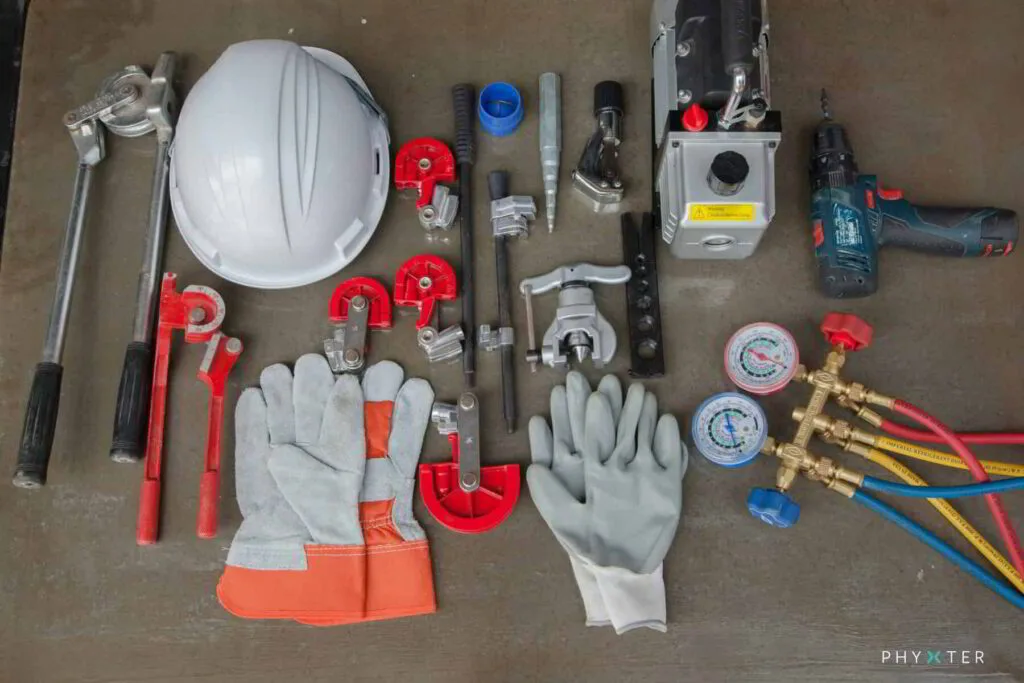 selection of hvac tools