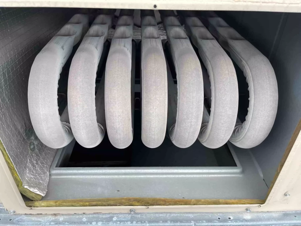 Furnace Heat Exchanger inside an Indoor Air Handler