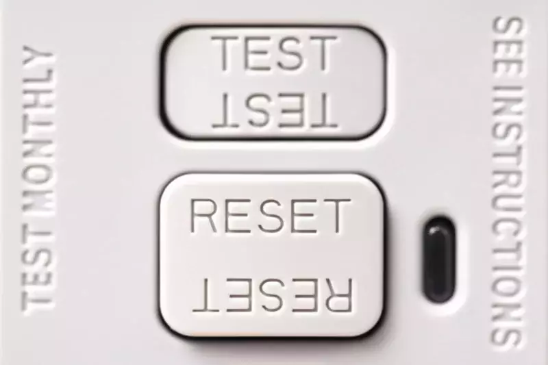 GFCI reset buttons