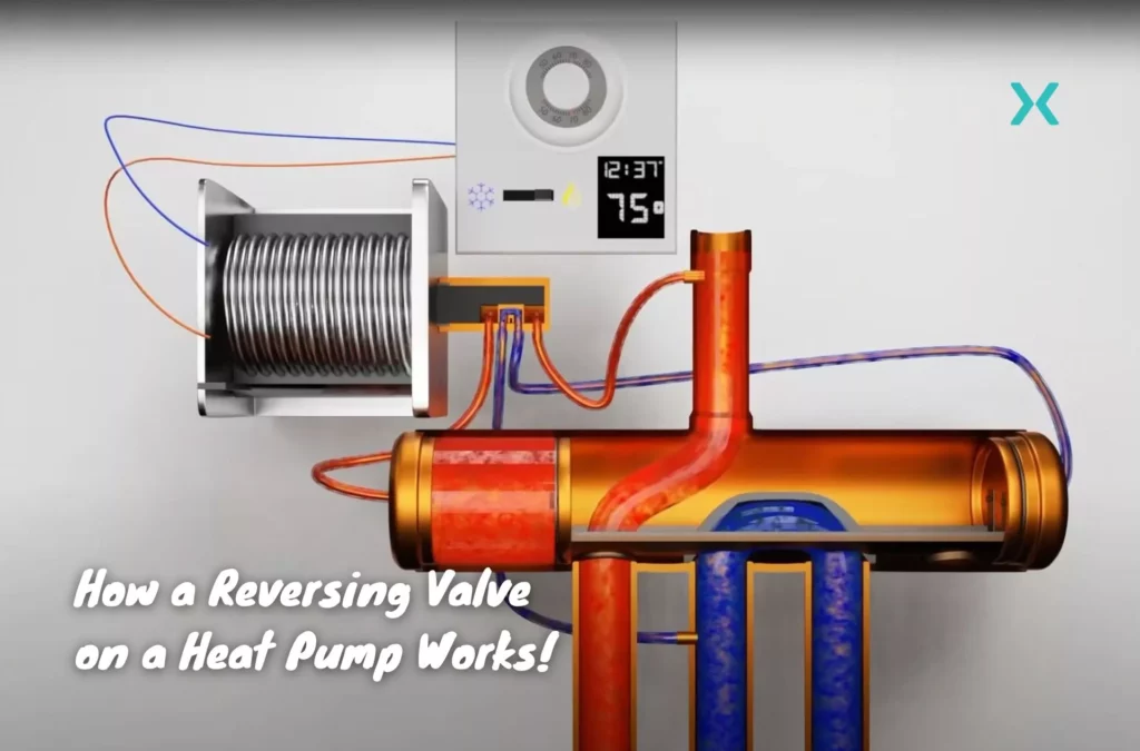 reversing valve on heat pump