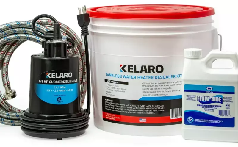 Kelaro Tankless Water Heater Flushing Kit