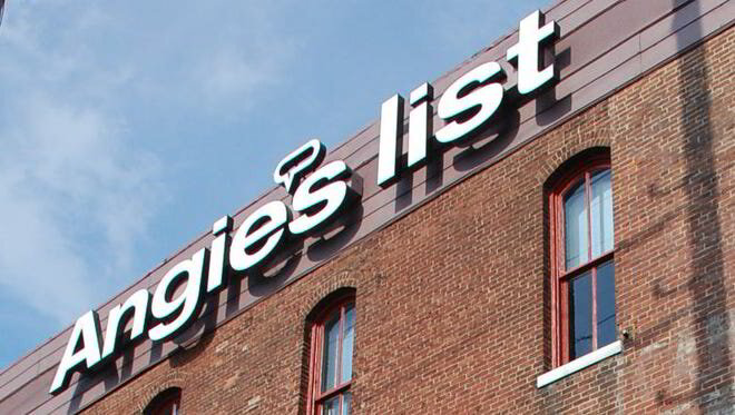 An image of a building with a Angie's List logo