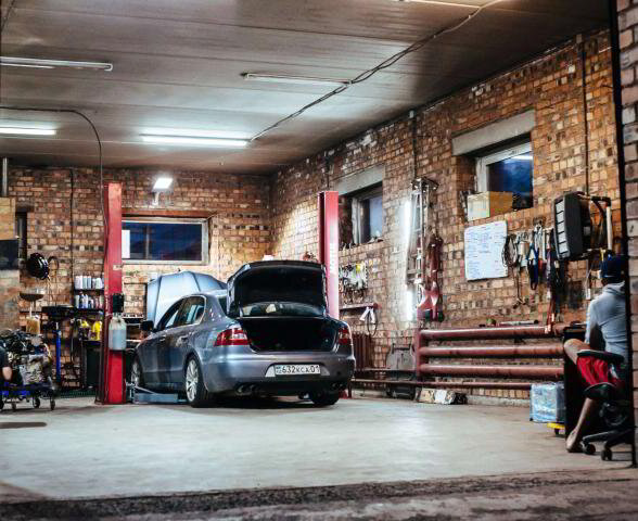 European car garage