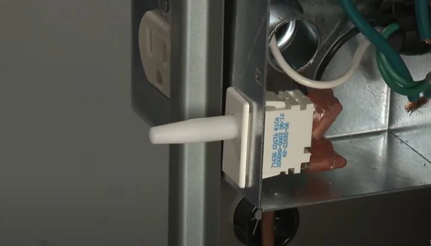 Furnace access panel safety switch