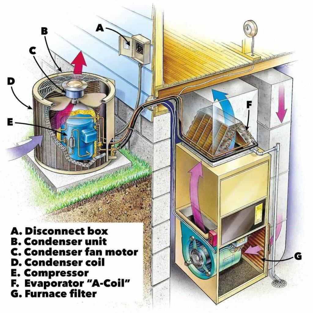 residential ac components