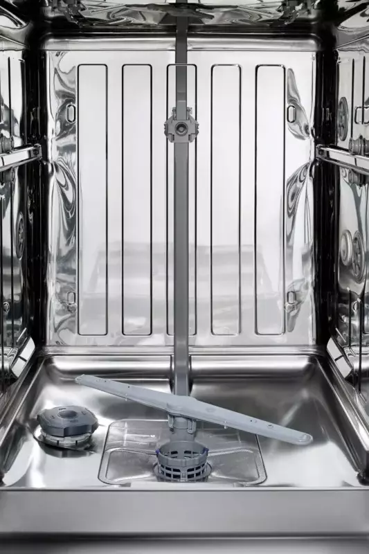 dishwasher internal view